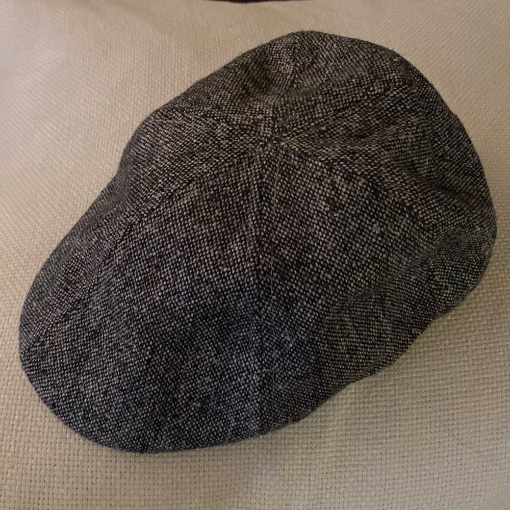 Wool paper boy cap